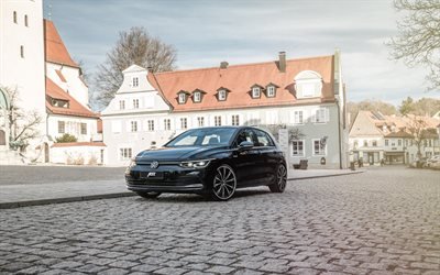Volkswagen Golf, 4k, ABT, 2020 auto, messa a punto, strada, 2020 Volkswagen Golf, auto tedesche, Volkswagen