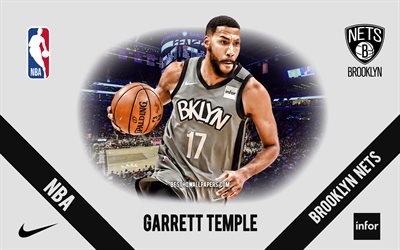 Garrett Temple, Brooklyn Nets, giocatore di pallacanestro americano, NBA, Stati Uniti d&#39;America, basket, Barclays Center
