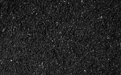 fundo de asfalto preto, 4k, macro, texturas de pedra, fundos de grunge, pedra preta, texturas de asfalto, fundos pretos