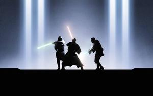 2560x1600 Star Wars Fighting Jedis 2560x1600 star wars wallpaper