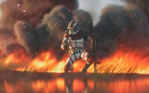2560x1600 Star Wars Imperial Stormtrooper Fire And Smoke 2560x1600 star wars wallpaper