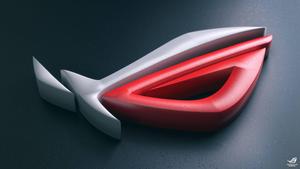 3D Asus ROG Logo asus rog wallpaper