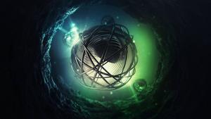 3D HD Abstract Ball String 3d hd wallpaper