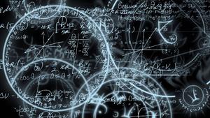 3D HD Glowing Equations And Formulas 3d hd wallpaper