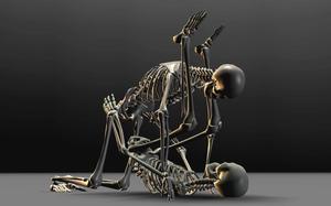 3D HD Skeletons 3d hd wallpaper