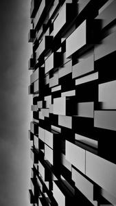3d Iphone Black Rectangular Wall 3d iphone wallpaper