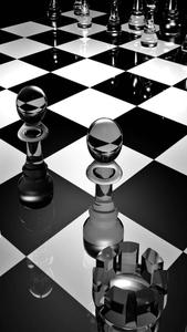 3d Iphone Glass Chess Pieces 3d iphone wallpaper