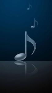 3d Iphone Musical Notes 3d iphone wallpaper