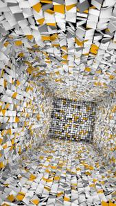 3d Iphone White And Yellow Tiles 3d iphone wallpaper