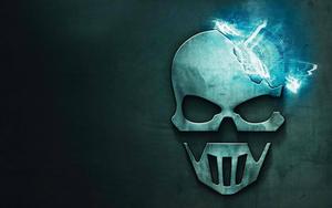 3D Metal Skull HD Wallpaper