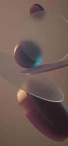 3D Phone Brown-Themed Disks 3d phone wallpaper