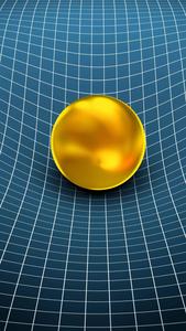 3D Phone Golden Ball 3d phone wallpaper
