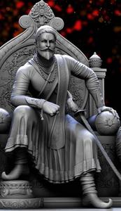 3D Shivaji Maharaj HD Render shivaji maharaj hd wallpaper