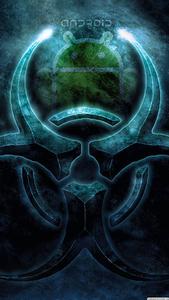 4K Android Biohazard Symbol 4k android wallpaper