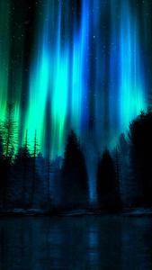 4K Android Dark Northern Lights 4k android wallpaper