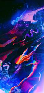 4K Android Purple Pink Abstract 4k android wallpaper