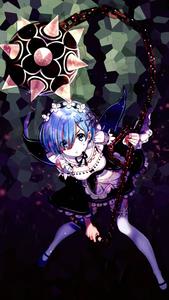 4K Anime IPhone Re:Zero Rem 4k anime iphone wallpaper