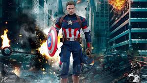 4k Avengers Captain America In Ruins 4k avengers wallpaper