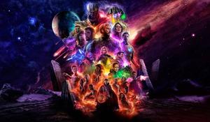 4k Avengers Colorful Glow 4k avengers wallpaper