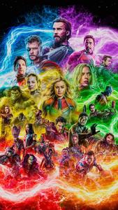 4k Avengers Colorful Portrait 4k avengers wallpaper