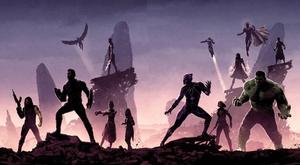 4K Avengers Silhouette 4k avengers wallpaper
