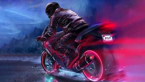 4k Bike Pylot Artwork 4k bike wallpaper