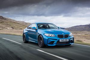 4K BMW Blue Car In Highway 4k bmw wallpaper