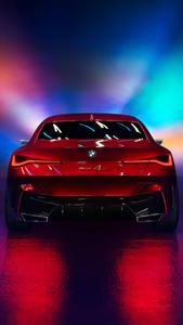 4K BMW I4 Red 4k bmw wallpaper