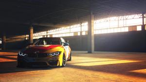 4K BMW M4 GTS In Warehouse 4k bmw wallpaper