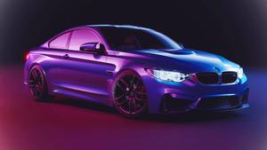 4K BMW Purple Car 4k bmw wallpaper