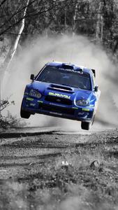 4K Car In Mid-Air Wallpaper