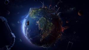 4k Earth 3D Graphic 4k earth wallpaper
