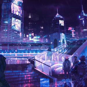 4k Ipad Cyberpunk 4k ipad wallpaper