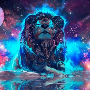 4k Ipad Futuristic Lion 4k ipad wallpaper
