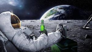 4K Laptop Chilling Astronaut On Moon 4k laptop wallpaper