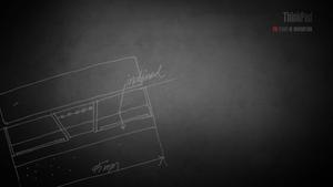 4K Laptop ThinkPad Chalk Design