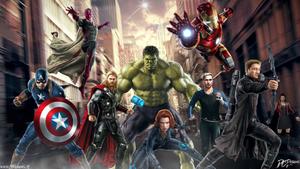 4k Marvel Avengers Fighting Stance 4k marvel wallpaper