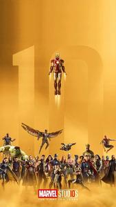4k Marvel Yellow Poster 4k marvel wallpaper