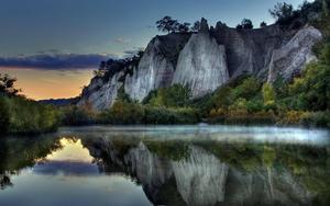 4k Nature Foggy River 4k nature wallpaper