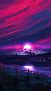 4k Nature Iphone Moon 4k nature iphone wallpaper