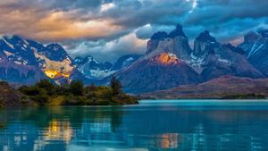 4k Nature Mountains Under Cloudy Skies 4k nature wallpaper