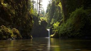 4k Nature Small Waterfall 4k nature wallpaper
