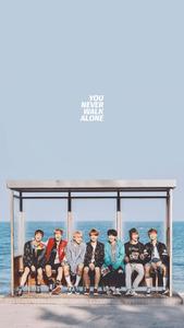 4K Phone Background BTS On Waiting Shed Wallpaper