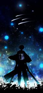 4K Phone Background Eren Yeager Shooting Stars 4k phone wallpaper