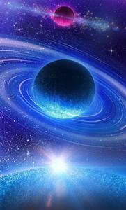 4K Phone Background Planet With Rings 4k phone wallpaper