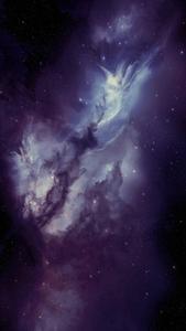 4K Phone Background White Stars Galaxy 4k phone wallpaper