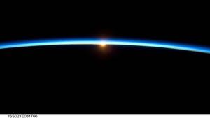 4K Space Earth Sunset Wallpaper