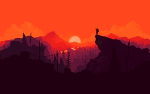 4k Ultra HD Dark Orange Gradient 4k ultra hd dark wallpaper