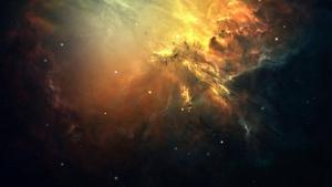 4k Ultra Hd Galaxy Golden Clouds 4k ultra hd galaxy wallpaper