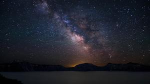 4k Ultra Hd Galaxy Over Mountains 4k ultra hd galaxy wallpaper